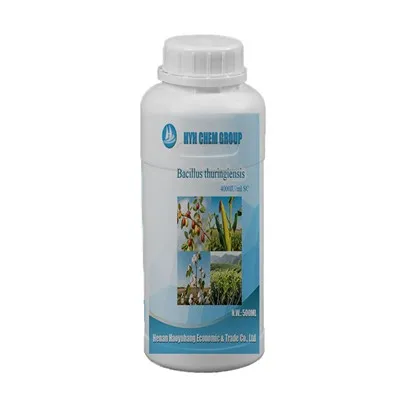 Obține un efect insecticid eficient Bacillus thuringiensis 4000IU/ml SC, 8000IU/ml SC CAS nr .68038 - 71 - 1 pentru arborele și bumbacul jujube.